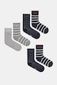 Tommy Hilfiger skarpetki dziecięce 6-pack skarpetki długie granatowy 701232847.PPYA