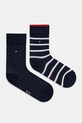 Chłopiec Tommy Hilfiger skarpetki dziecięce 6-pack 701232847.PPYA granatowy
