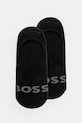 BOSS calzini pacco da 2 calzini corti nero 50516402