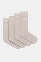 Čarape BOSS 2-pack 2P RS Tom Uni MC bez uzorka bež 50534901