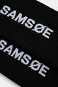 Čarape Samsoe Samsoe M24400016 crna SS25