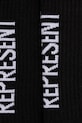 Чорапи Represent Logo Socks MLM8871.01 черен SS25