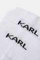 Čarape Karl Lagerfeld 552102.805515 bijela SS25