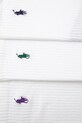 Polo Ralph Lauren nogavice Wimbledon Collection 3-pack 449958095 bela SS25