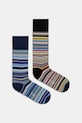 Paul Smith șosete 2-pack cu modele negru M1A.SOCK.J2PKM