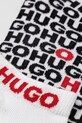 Шкарпетки HUGO 2-pack 50520998 білий SS25