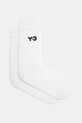 Ponožky Y-3 CL Sock HI dlhé ponožky biela JP1153