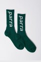 by Parra socks Lower case ankle socks green 53150.