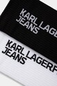 Karl Lagerfeld Jeans skarpetki 2-pack A1M47050 biały SS25