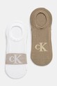 Κάλτσες Calvin Klein Jeans 2-pack κοντές κάλτσες μπεζ 701231389