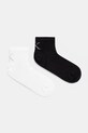 Ponožky Calvin Klein Jeans 2-pack jemný vzor bílá 701231392