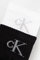 Ponožky Calvin Klein Jeans 2-pack 701231392 bílá SS25