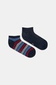 Κάλτσες Tommy Hilfiger 2-pack με μοτίβο σκούρο μπλε 701232934