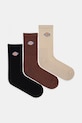 Κάλτσες Dickies 3-pack ψηλές κάλτσες καφέ DK0A4X82K471