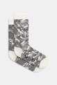 AAPE socks Main all-over print white AAPSOM4293XXN