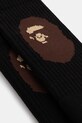 Ponožky A Bathing Ape APE head 1K80184001 čierna SS25