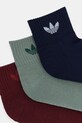 Носки adidas Originals 3 шт JI9495 бордо SS25