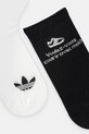 adidas Originals sosete 2-pack JC8683 negru SS25