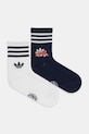 adidas Originals zokni Nelson sima fehér JC8634