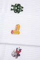 Hummel sosete 3-pack 228035 alb SS25
