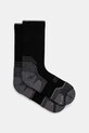 Κάλτσες Jack Wolfskin Hike Merino μαύρο A63862