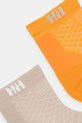 Helly Hansen skarpety 2-pack 67534 pomarańczowy SS26