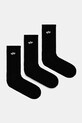Alpha Industries ciorapi de bumbac Basic Socks 3 Pack 3-pack sosete lungi negru 156986