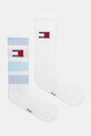 Шкарпетки Tommy Jeans 2-pack довгі шкарпетки бірюзовий 701232726