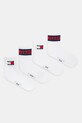 Tommy Jeans sosete 4-pack sosete lungi alb 701235903