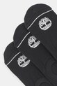 Timberland șosete 3-pack TB0A6BJU0011 negru SS25