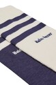 Îmbrăcăminte adidas Originals șosete x Wales Bonner 3S Sock 2-pack JV8684 bleumarin