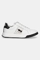 Detské kožené tenisky Karl Lagerfeld Z30380.30.35 biela SS25