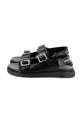 Marc Jacobs sandale de piele W60399.36.37 negru SS25