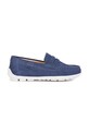Dětské semišové mokasíny Geox NEW FAST J826CA.00022.32.34 modrá SS25