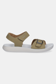 Dětské nubukové sandály Geox LIGHTFLOPPY J45GQD.00032.36.39 zelená SS25