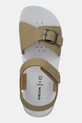 Dětské nubukové sandály Geox LIGHTFLOPPY zelená J45GQD.00032.36.39