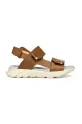 Geox sandali in pelle bambino/a AIRADYUM J55F1B.0009B.24.27 marrone SS25