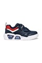 CHLAPEC Dětské sneakers boty Geox ILLUMINUS J55GVA.014BU.24.27 námořnická modř