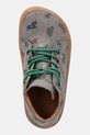 Detské semišové poltopánky Froddo BAREFOOT FIRST STEP LACES sivá G2130325.B.25.27