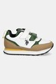 Sneakers boty U.S. Polo Assn. NOBIK012 NOBIK012K.5NH4.27.34 bílá SS25