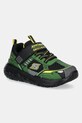 Skechers sneakersy dziecięce SKECH TRACKS imitacja skóry licowej zielony 407062N