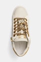 Шкіряні кросівки Kurt Geiger London Laney Charm 3941215109.WHITE бежевий