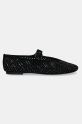 Kurt Geiger London baleriny zamszowe Mayfair Ballet Flat 2656300209.BLACK czarny SS25