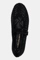 Kurt Geiger London balerini din piele intoarsa Mayfair Ballet Flat negru 2656300209.BLACK