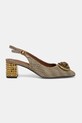 Salonke Kurt Geiger London Chelsea Block Slingback 3415040609.BEIGE bež SS25