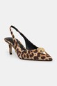 Kurt Geiger London pantofi cu toc Belgravia Sling Back subțire bej 9786939289.BROWN