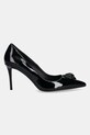 Kurt Geiger London stilettos de piele Belgravia Eagle Court 3939900109.BLACK negru SS25