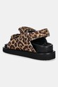 Obuwie Kurt Geiger London sandały skórzane Orson 3469639289.BROWN beżowy