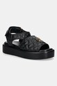 Kurt Geiger London sandale de piele Onyx Flatform platformă negru 3940600109.BLACK