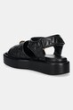 Încălțăminte Kurt Geiger London sandale de piele Onyx Flatform 3940600109.BLACK negru